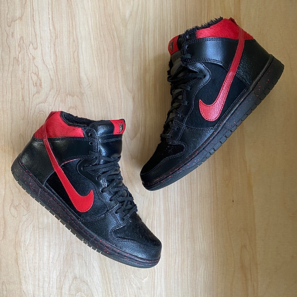 **SOLD** Nike SB Dunk High “Krampus” Size 10.5